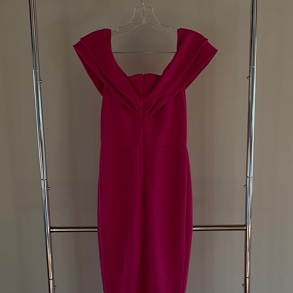 Hot pink midi pencil dress - Picture 6 of 6